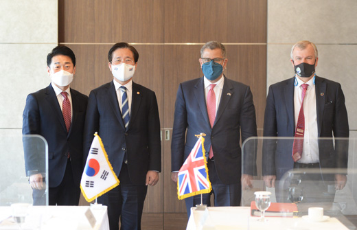 영국 COP26 의장 면담 이미지 0