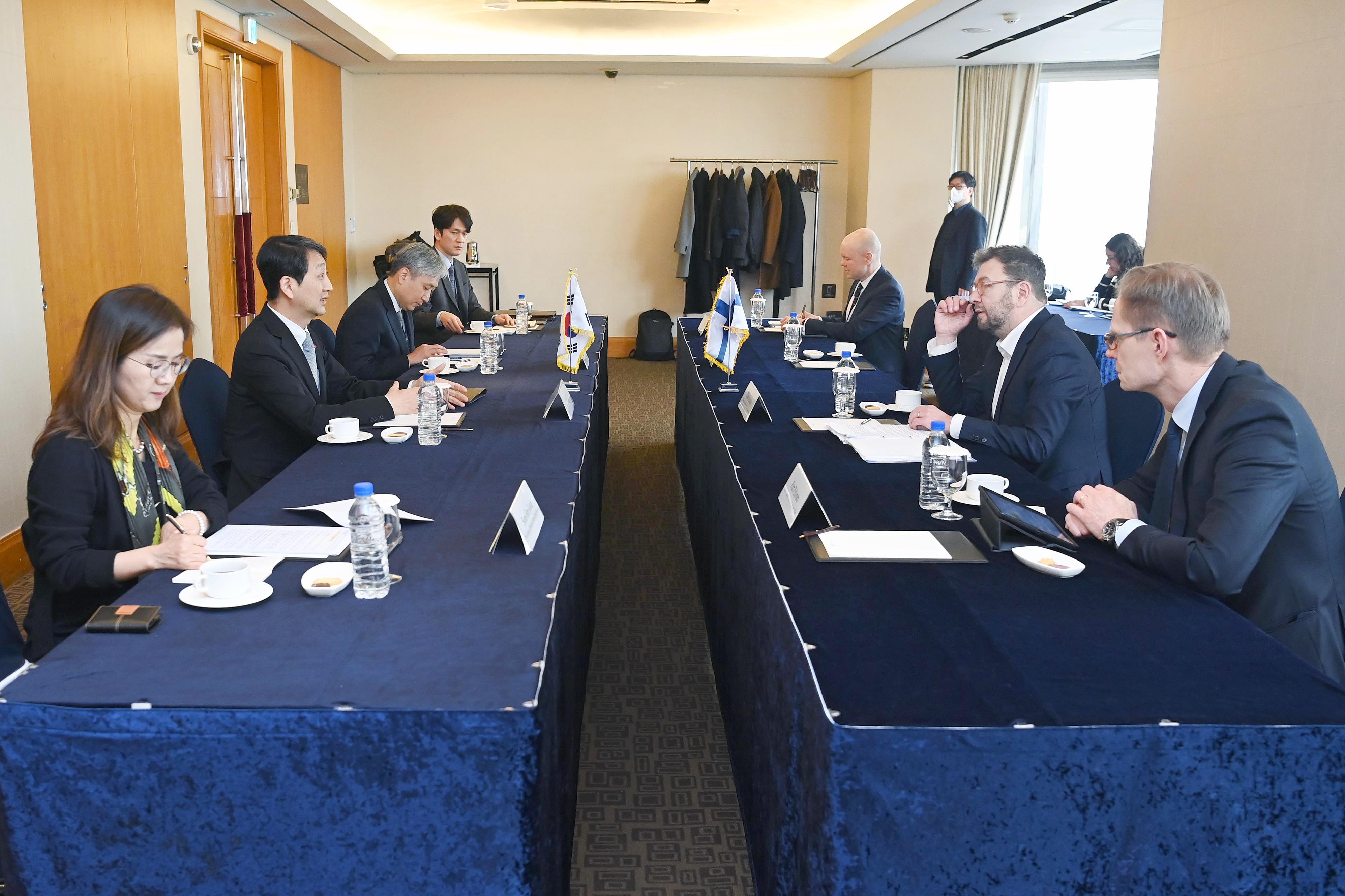 핀란드 교통통신부 장관 면담 이미지 2