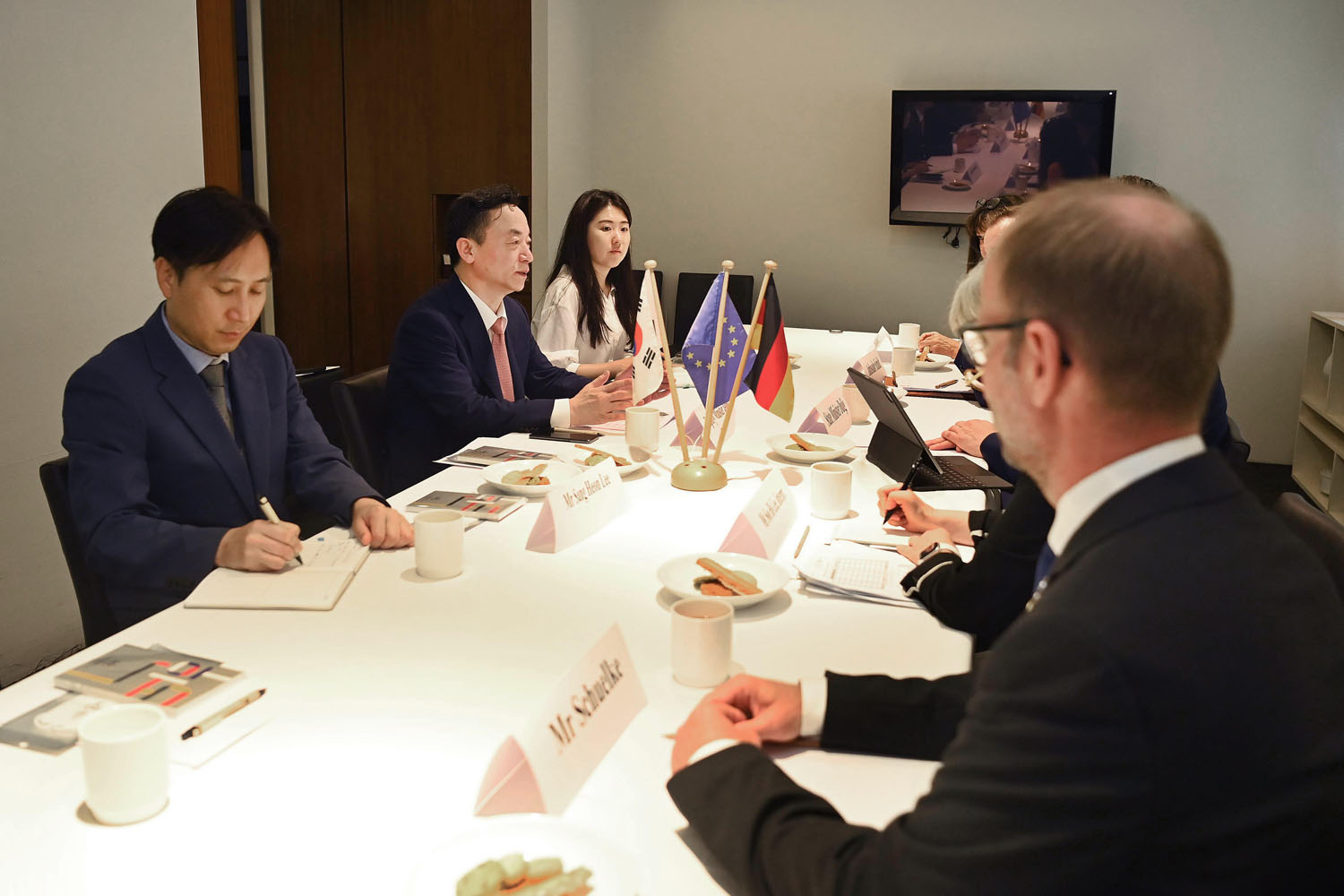 독일 작센주 경제고용교통부 장관 면담 이미지 3