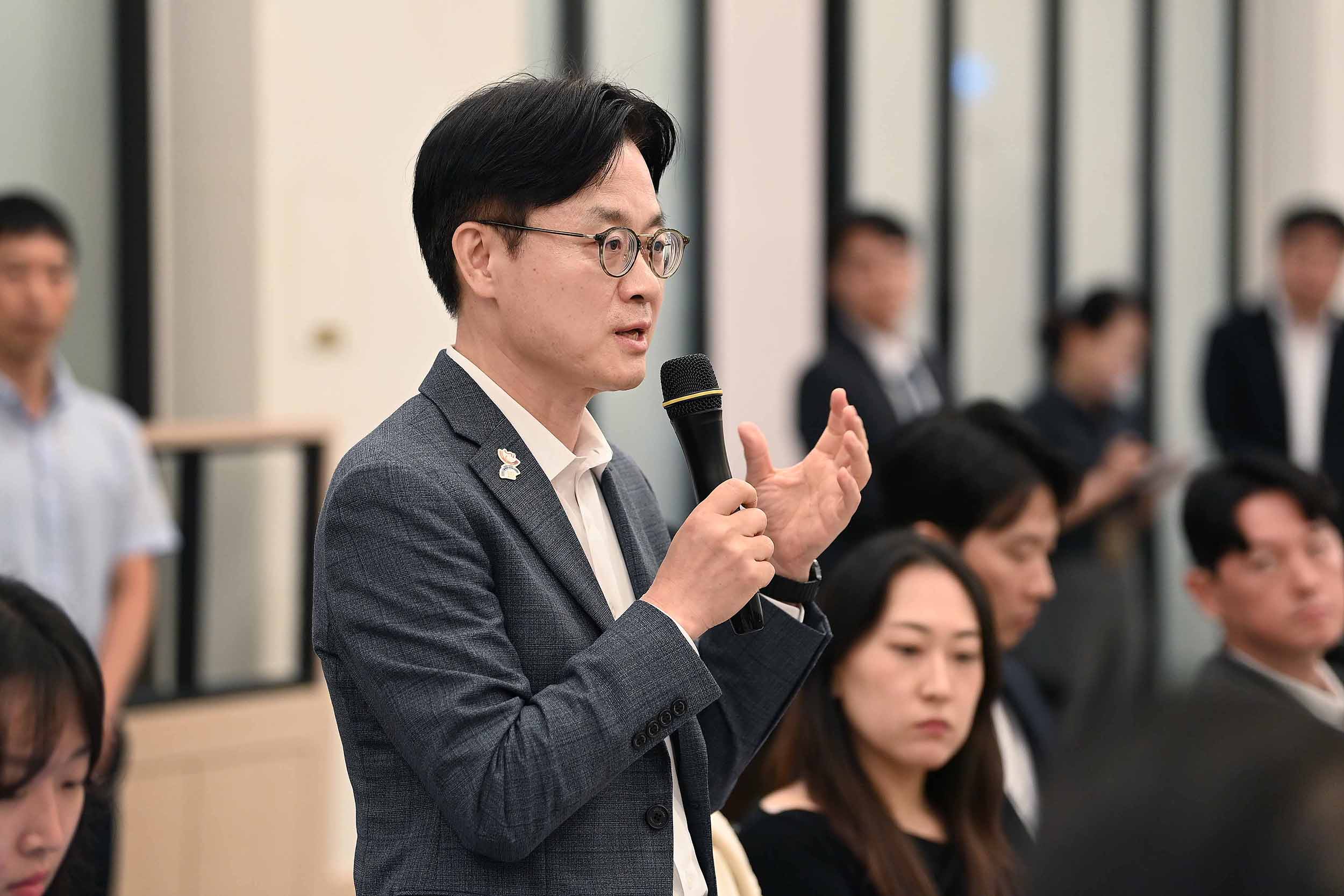 산업통상자원부 출입기자단 간담회