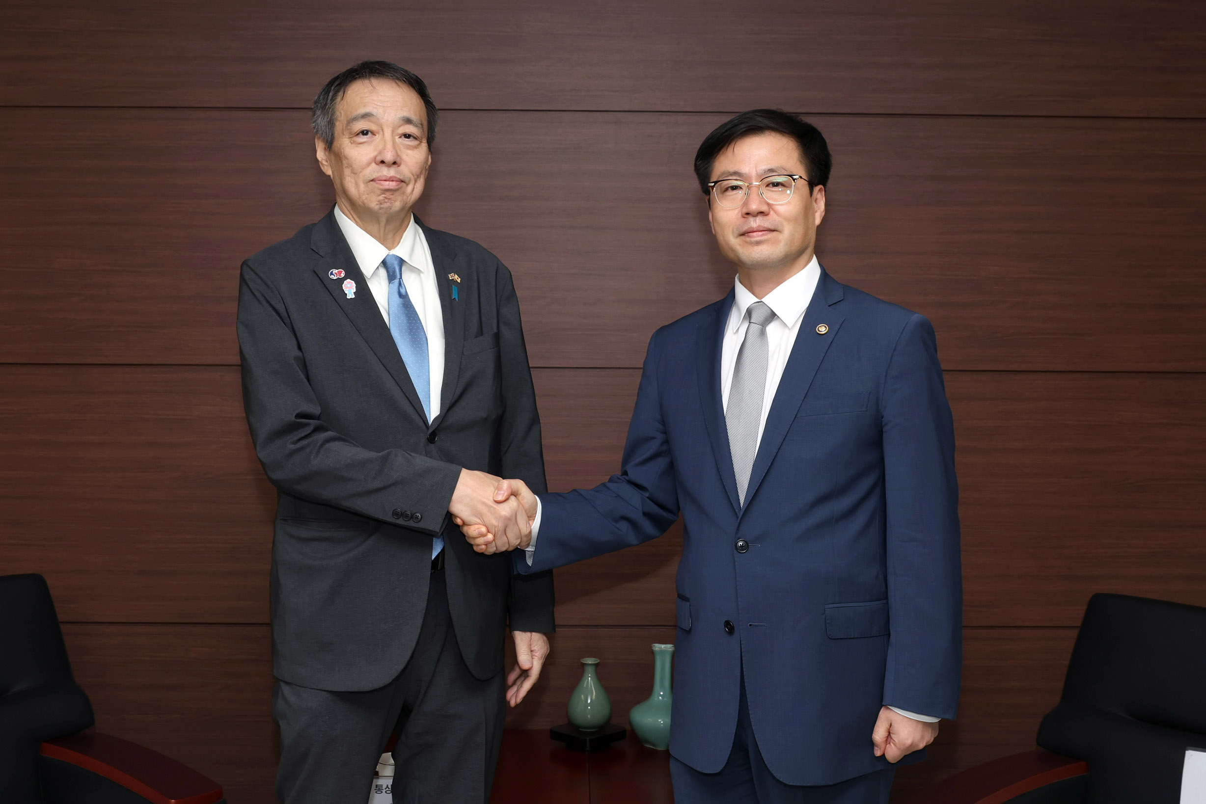 주한 일본대사 면담