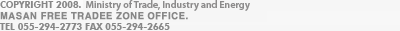 COPYRIGHT 2008. MINISTRY OF KNOWLEDGE ECONOMY ADMINISTRATION AGENCY OF MASAN FREE TRADE ZONE. TEL:055-294-2773 FAX:055-294-2665